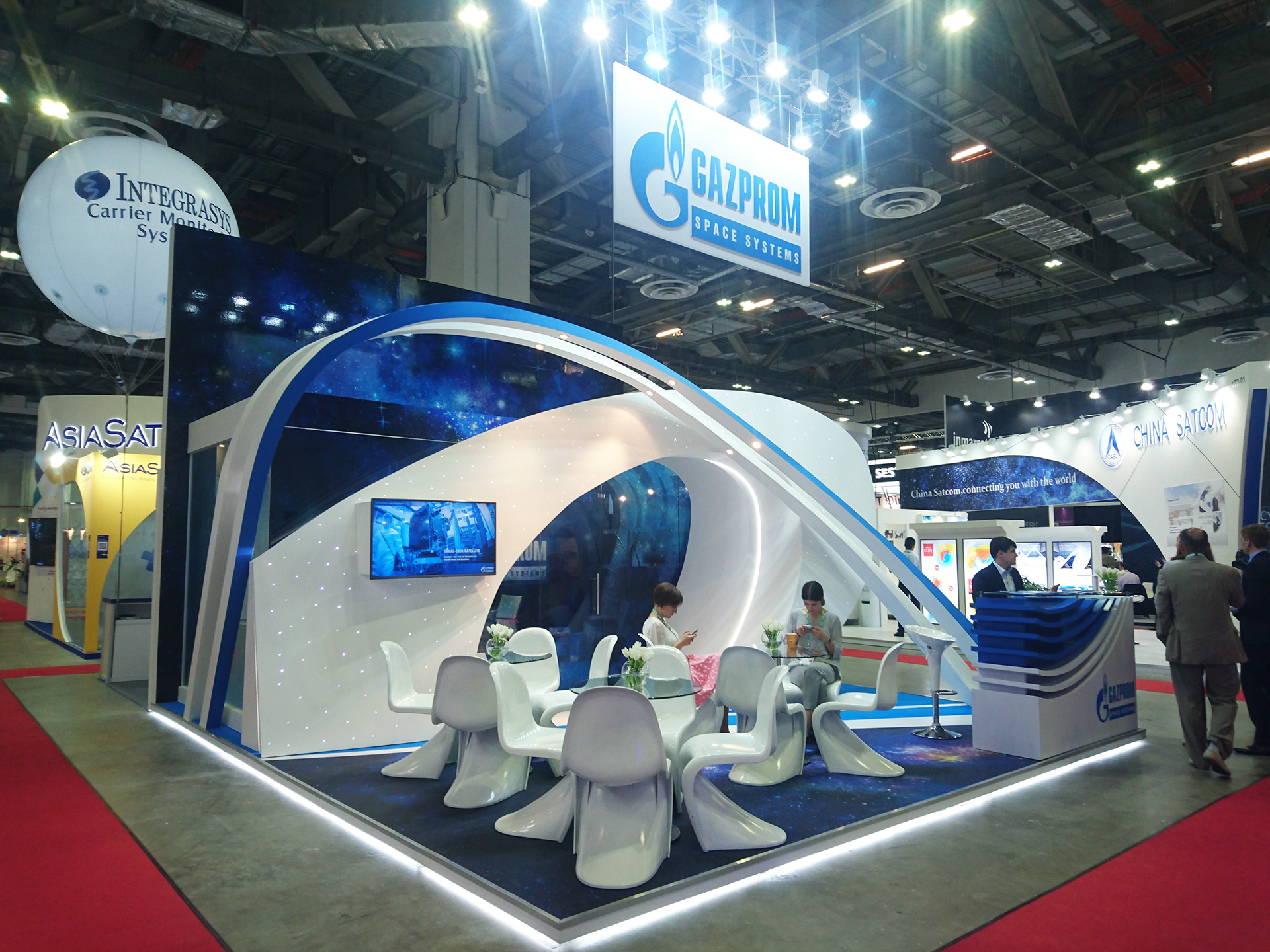 Stand for Gazprom Spase Systems. Commynic Asia(GXGroup) (0)