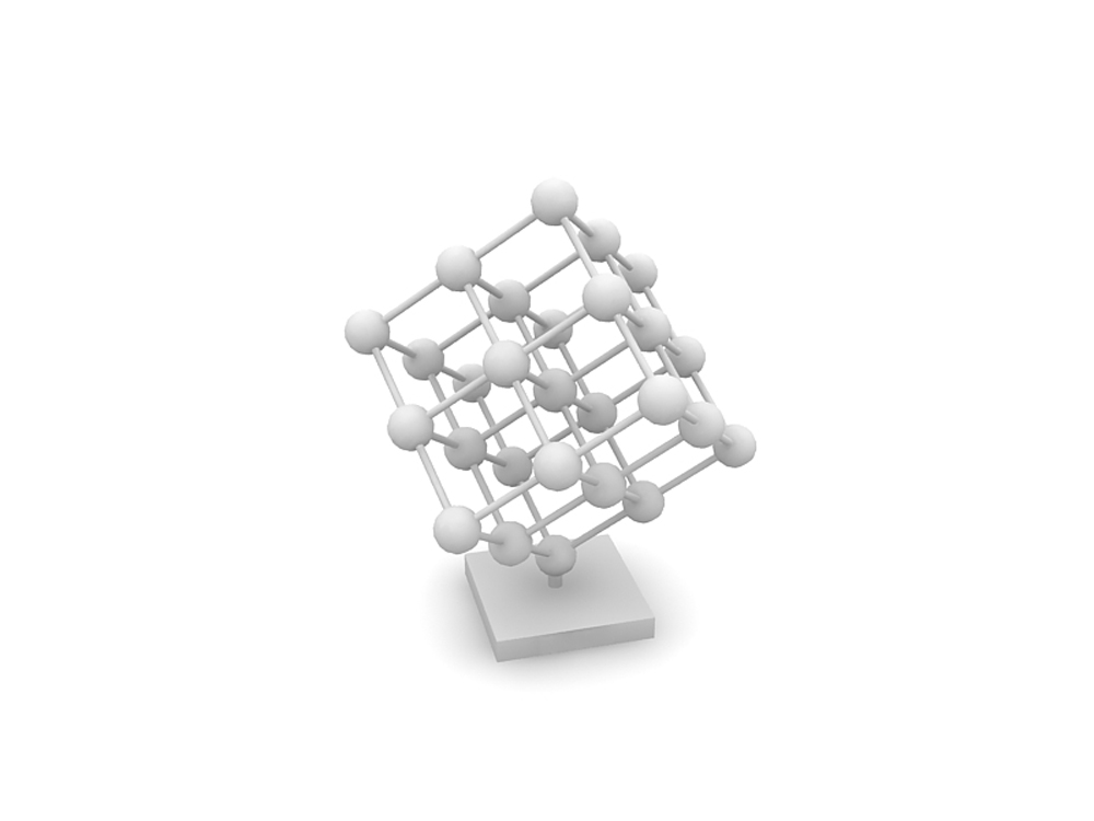分子立方体 分子3d模型